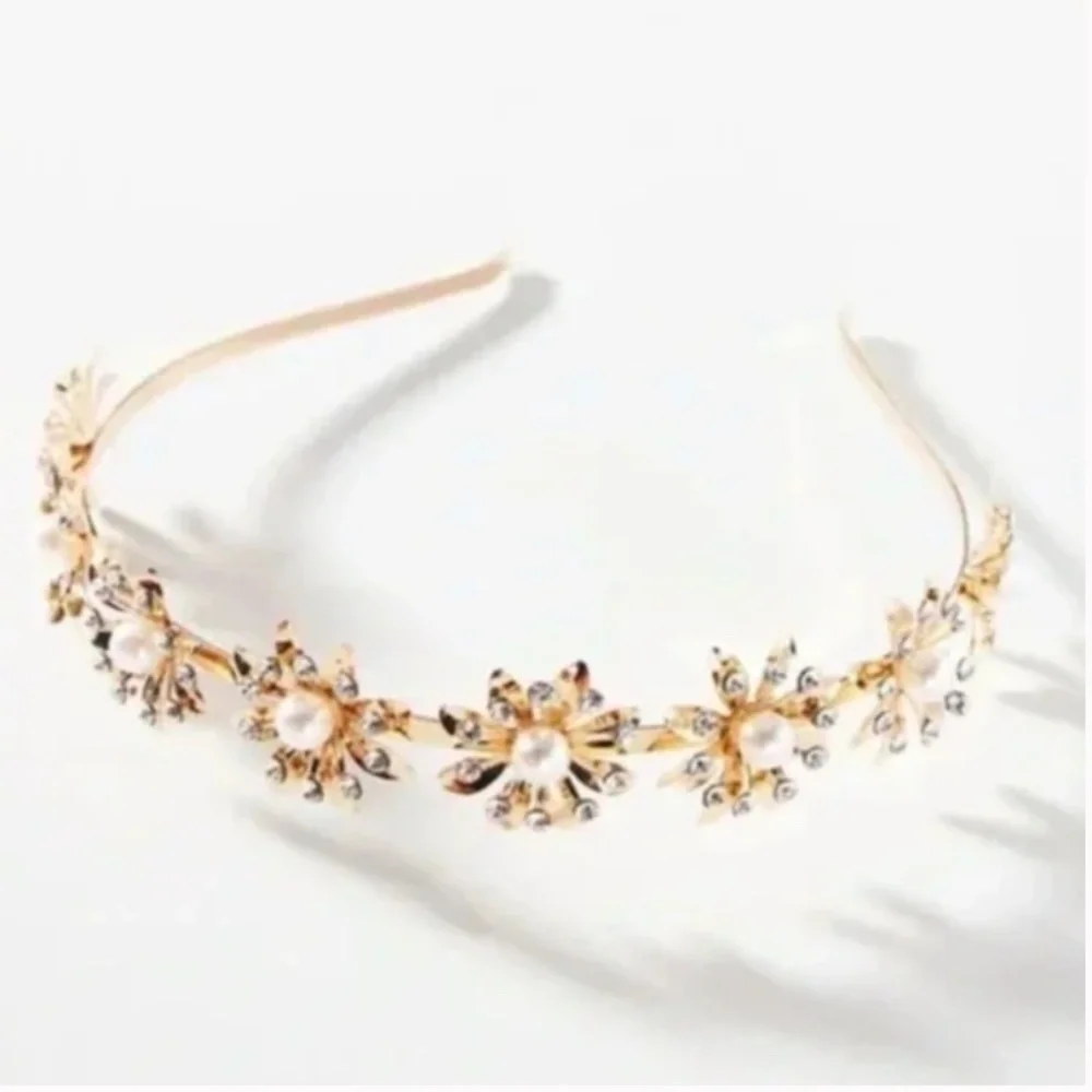 Petal Embellished Peasant Boho Art Deco Farm Hipster Chic Hip Minimal Headband